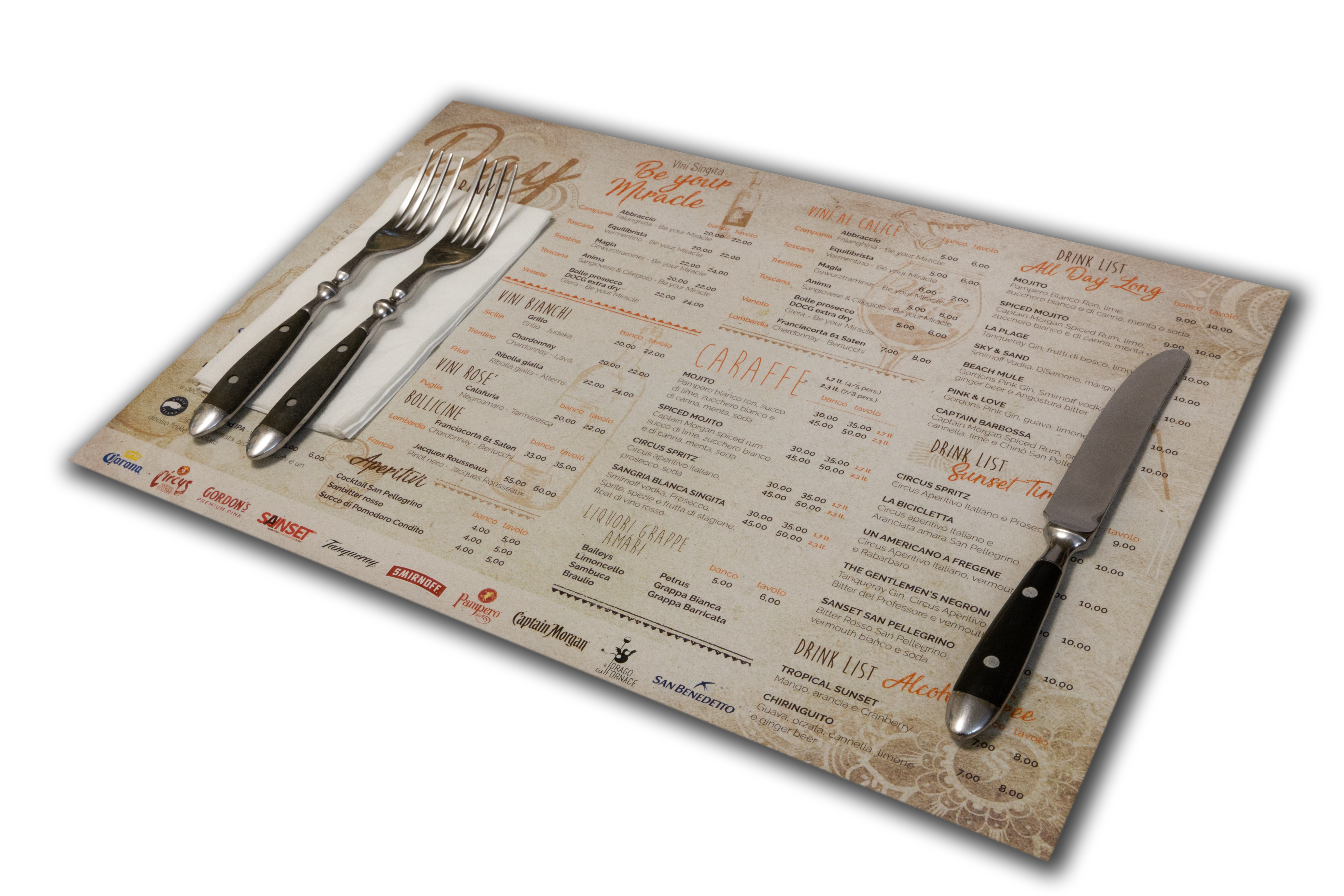 Tovagliette personalizzate stampa con logo | Scatole da 1.000 fogli - immagine 4