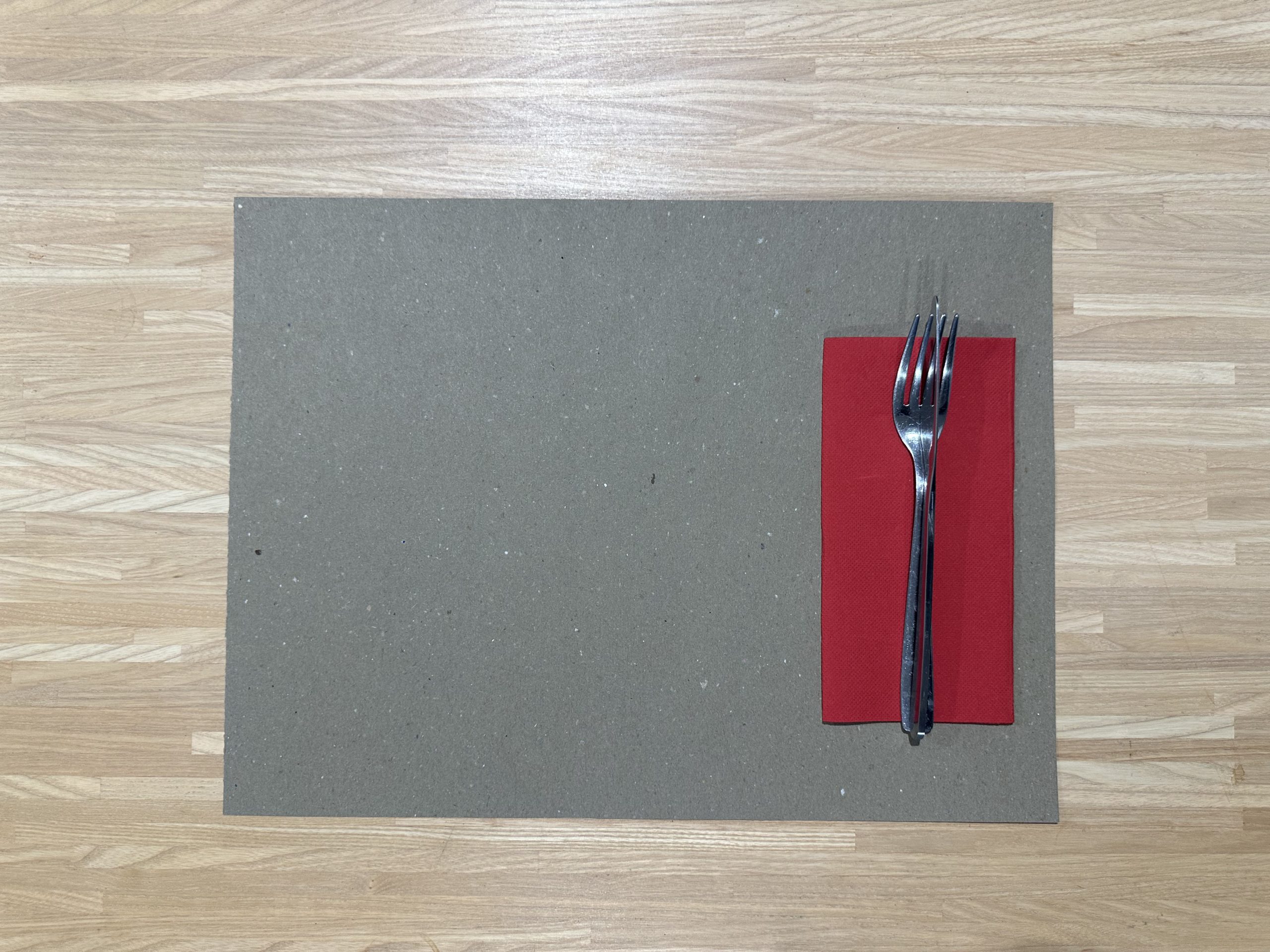 Tovagliette usa e getta | Grigio Cemento | Resistente 120gr | 500 fogli |