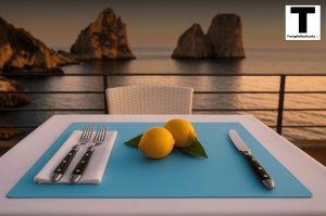 Tovagliette azzurro capri