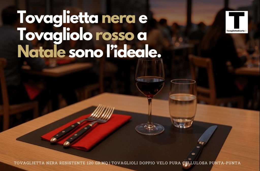 come apparecchiare la tavola a natale