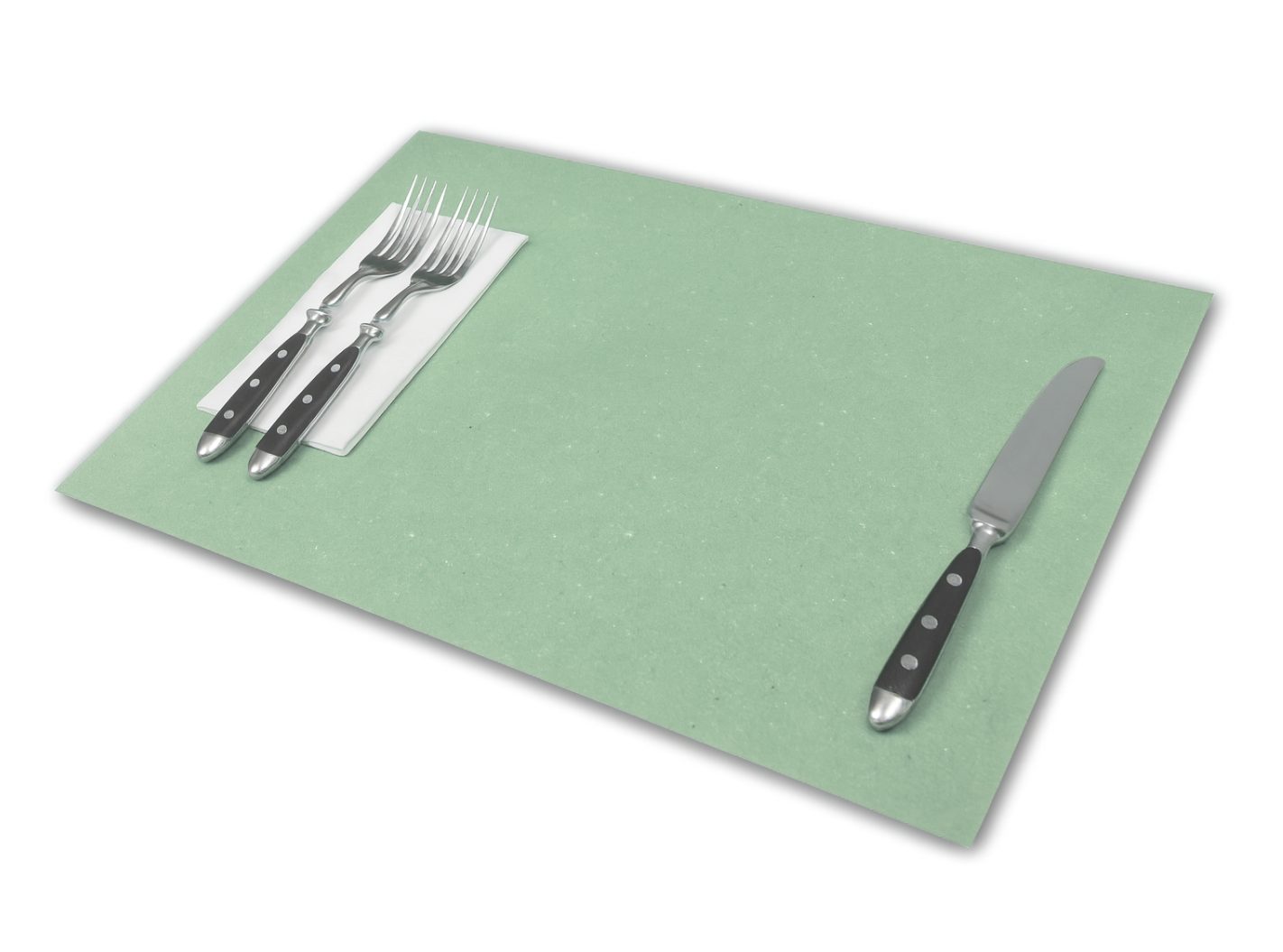 Tovagliette di carta Verde acquerello 45×30 da 500 fogli | Ed. Limitata